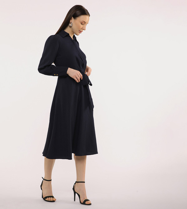 Beverly Hills Polo Club Beverly Hills Polo Club - Navy Midi Dresses