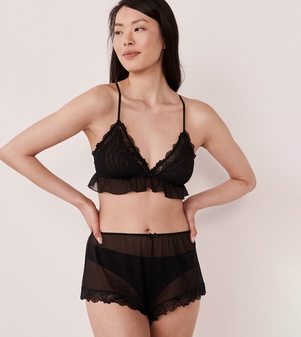 La Vie en Rose  Swimwear - Black Bikini Sets