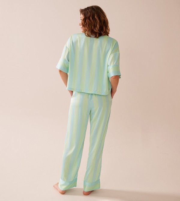 La Vie en Rose La Vie en Rose - Blue Pyjama Set