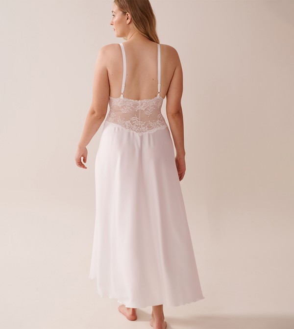 La Vie en Rose La Vie en Rose - White Night Dress & Gowns