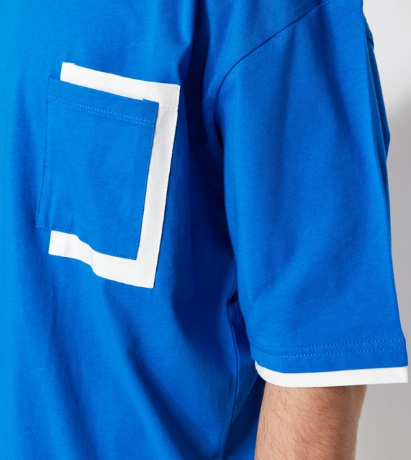 Trendyol Trendyol  - Blue Casual T-Shirts