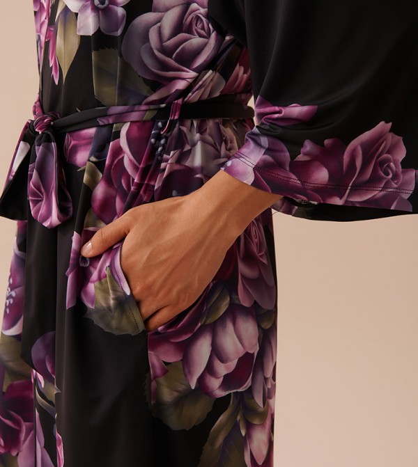 لافي ان روز  ملابس - أسود Night Robes & Kimonos