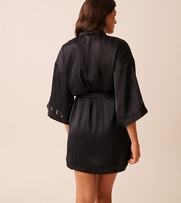 لافي ان روز لافي ان روز - أسود Night Robes & Kimonos