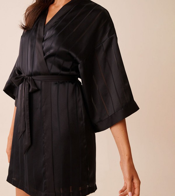 لافي ان روز لافي ان روز - أسود Night Robes & Kimonos