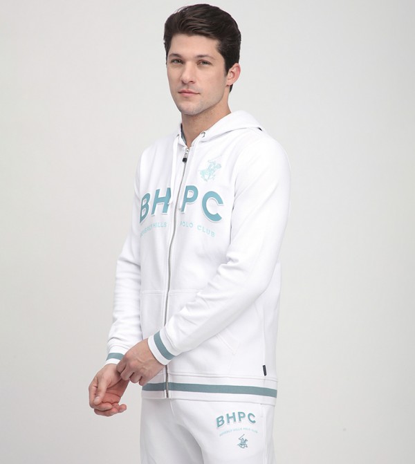 بيفرلي هيلز بولو كلوب ملابس - أبيض جاكيتات كاجوال