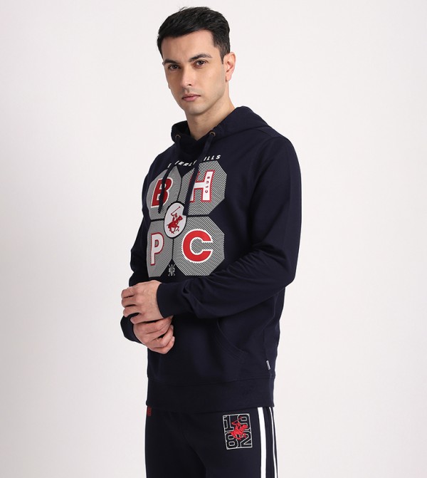 Beverly Hills Polo Club  Hoodies & Sweatshirts - Navy Hoodies