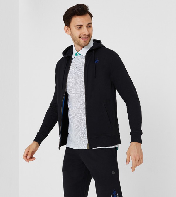 Beverly Hills Polo Club  Hoodies & Sweatshirts - Black Sweatshirts