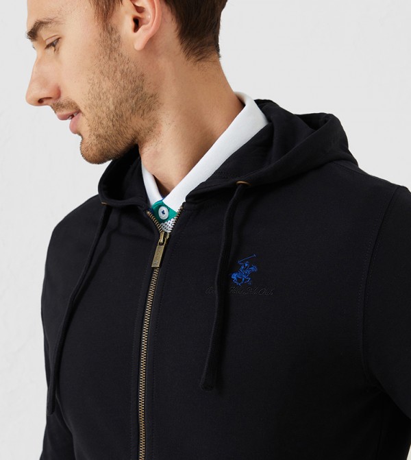 Beverly Hills Polo Club  Hoodies & Sweatshirts - Black Sweatshirts