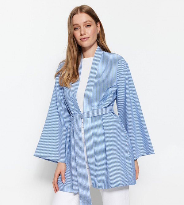 ترينديول - أوتليت  بلوزات - أزرق Kaftans