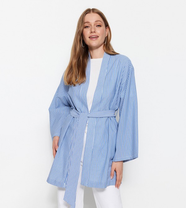 ترينديول - أوتليت  بلوزات - أزرق Kaftans