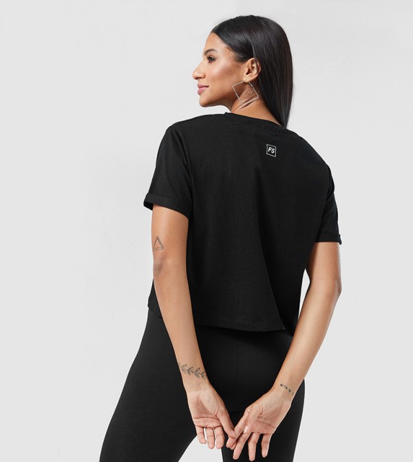 F5 F5 - Black Short Sleeve Tee