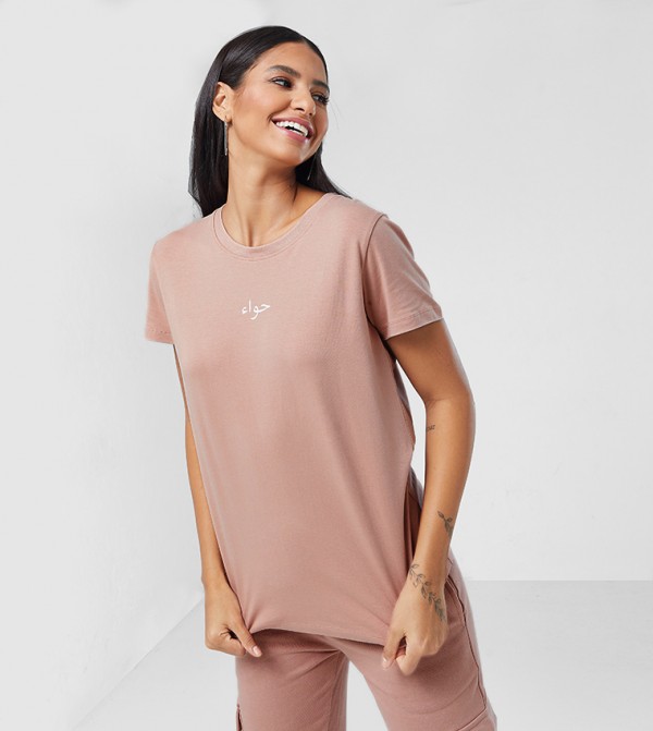 F5 F5 - Pink Short Sleeve Tee