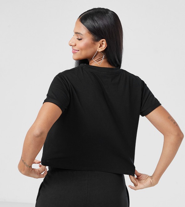 F5 F5 - Black Short Sleeve Tee
