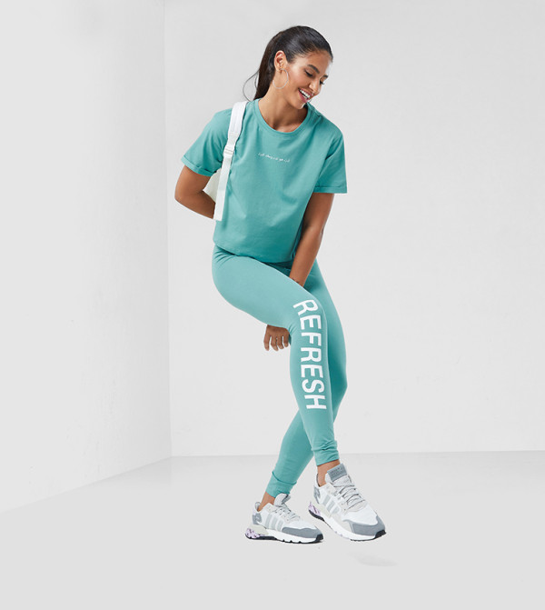 F5 Leggings - Green Tights