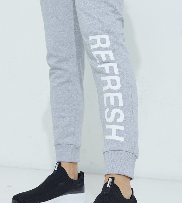 F5 Sportswear - Grey Track Pants/Joggers