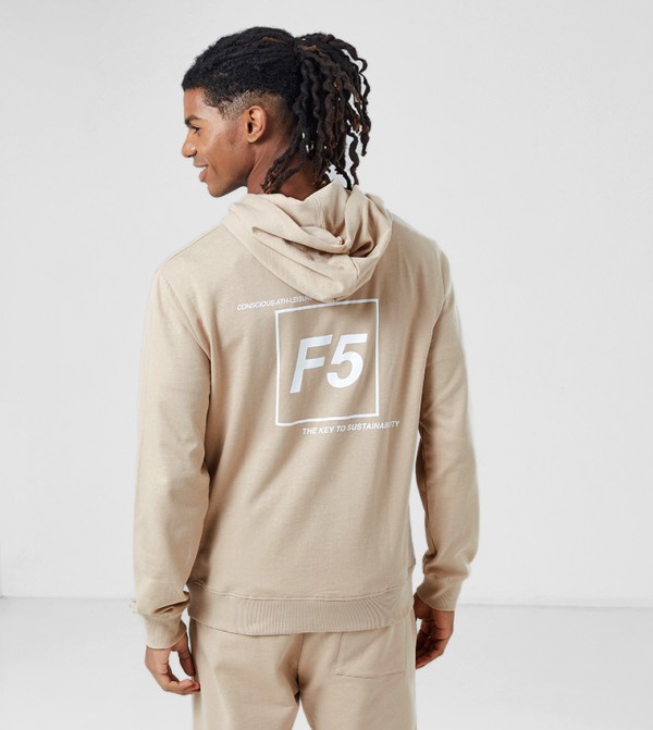 F5 F5 - Beige Hoodies