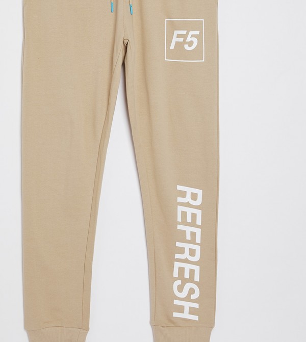 F5 F5 - Beige Joggers