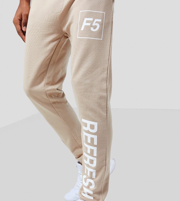 F5 F5 - Beige Joggers