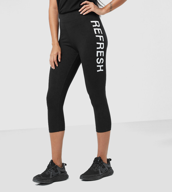 F5 Leggings - Black Tights