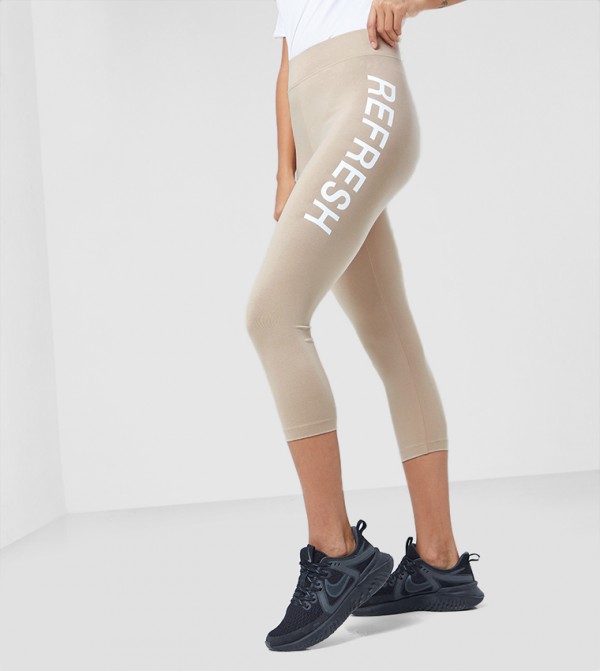 F5 F5 - Beige Tights