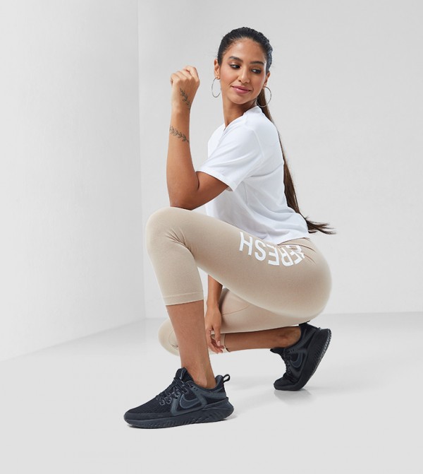 F5 F5 - Beige Tights