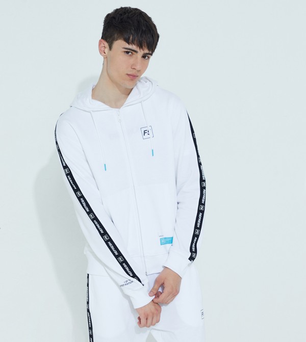 F5 F5 - White Casual Jackets