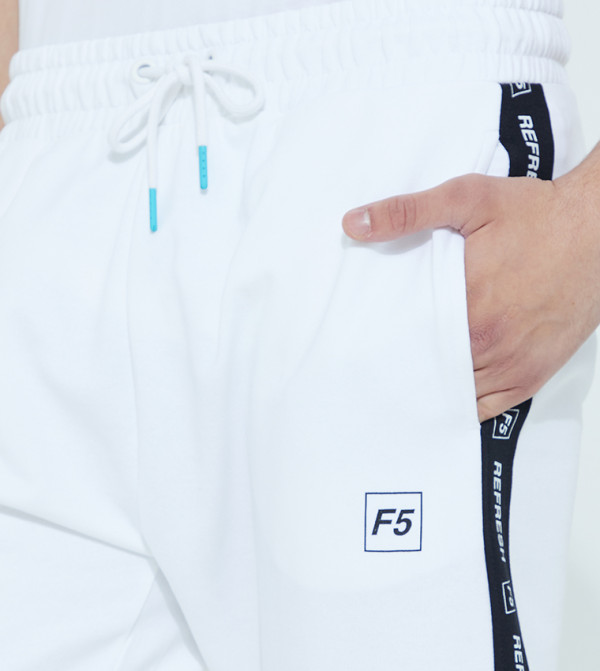 F5 F5 - White Track Pants