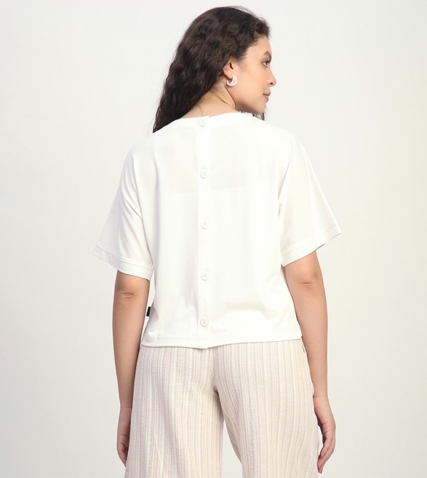Beverly Hills Polo Club  T-Shirts - White Long Sleeve T-Shirts