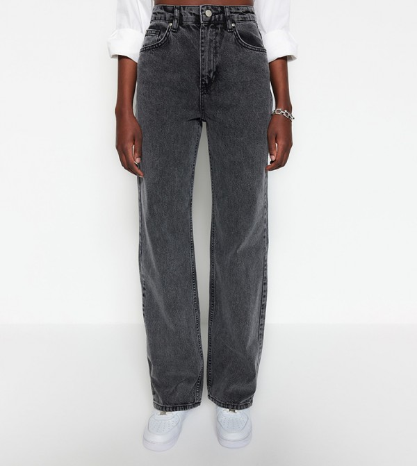 Trendyol  Flared Jeans - ANTHRACITE Flared Jeans