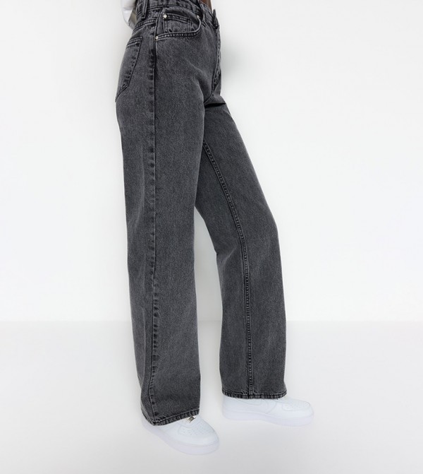 Trendyol  Flared Jeans - ANTHRACITE Flared Jeans