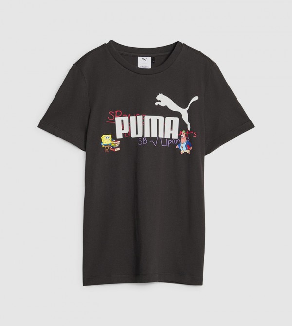 Puma Safari Glam T-Shirt Black