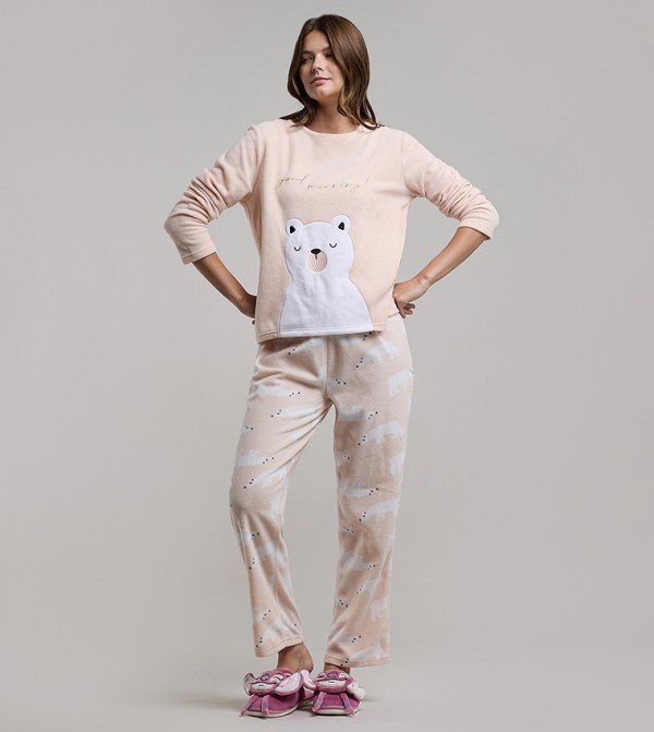 R&B  Bedroom Slippers - Pink Bedroom Slippers