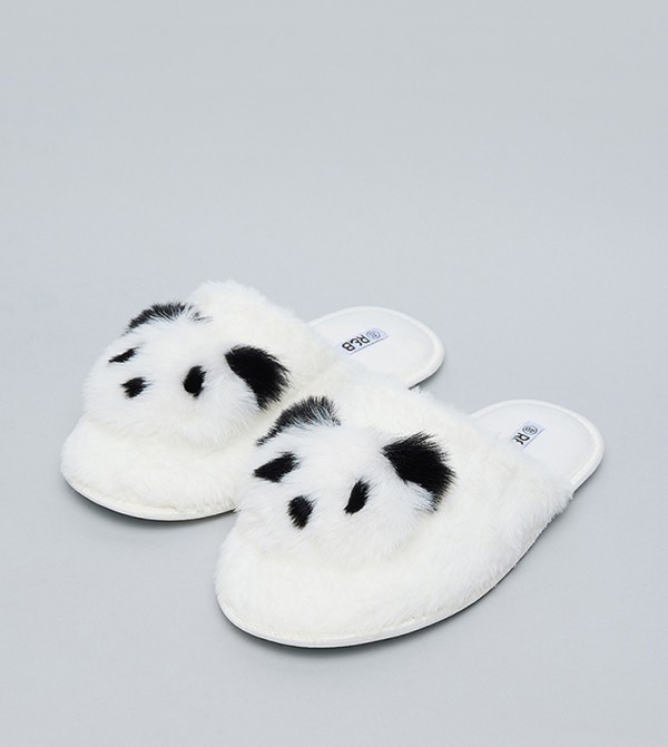 R&B  Bedroom Slippers - Ivory Bedroom Slippers
