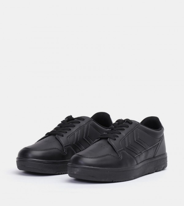 Hummel  - Black Casual Lace up