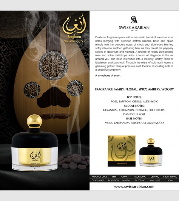 Swiss Arabian  Grooming - Black Fragrance Oil