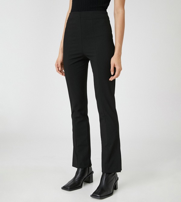 Koton - Outlet  - Black Casual Pants