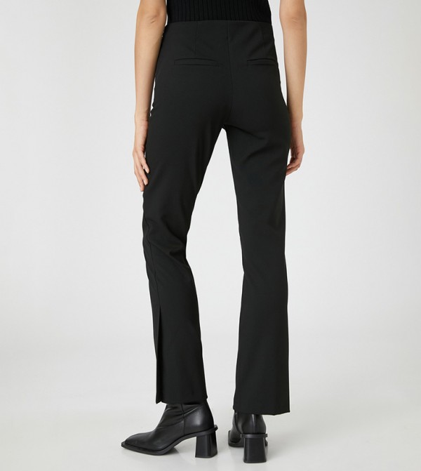 Koton - Outlet  - Black Casual Pants