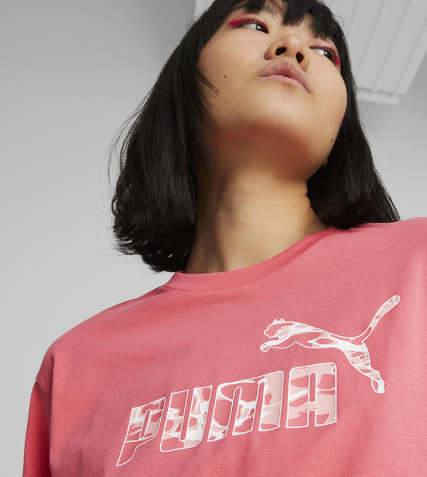 Puma Puma - Pink Casual T-Shirts
