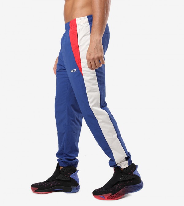 Anta Sportswear - Blue Track Pants & Joggers