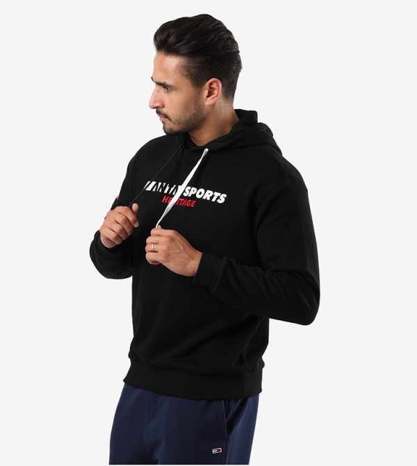 انتا انتا - أسود هودي