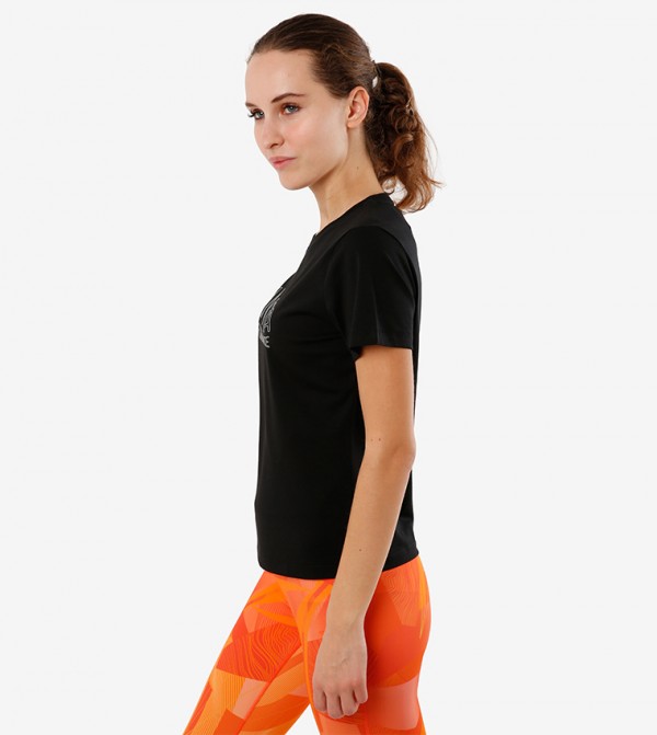 Anta Anta - Black Casual T-Shirts