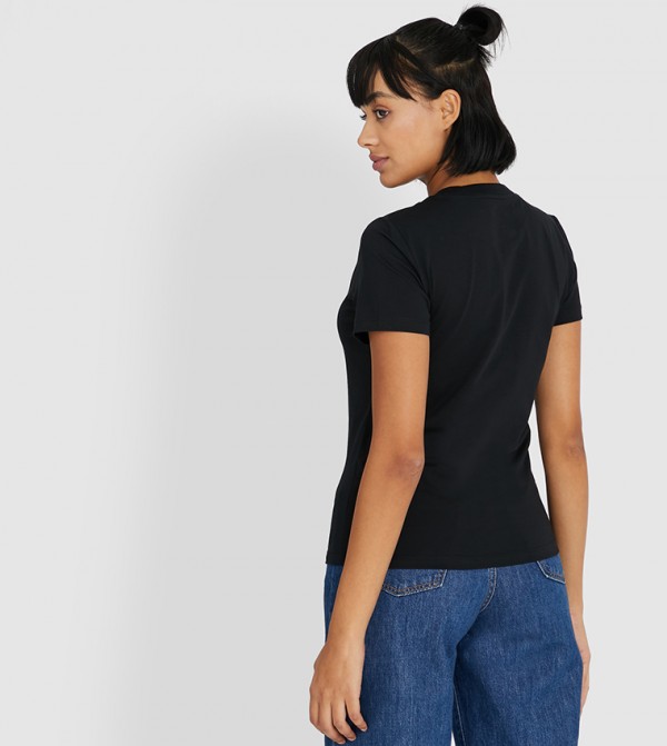 Anta Anta - Black Casual T-Shirts