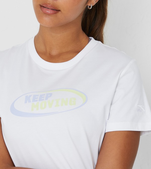 Anta Anta - White Casual T-Shirts