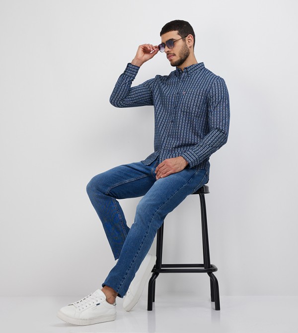 Levi's  Jeans - Blue Tapered Jeans