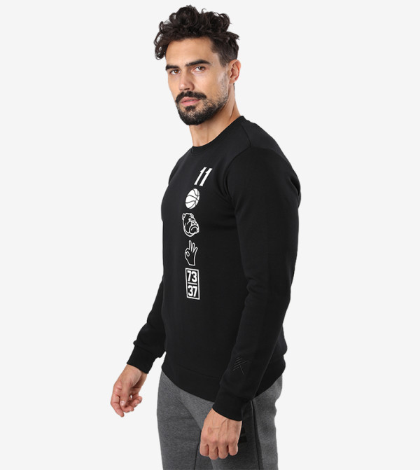 Anta  - Black Sweatshirts