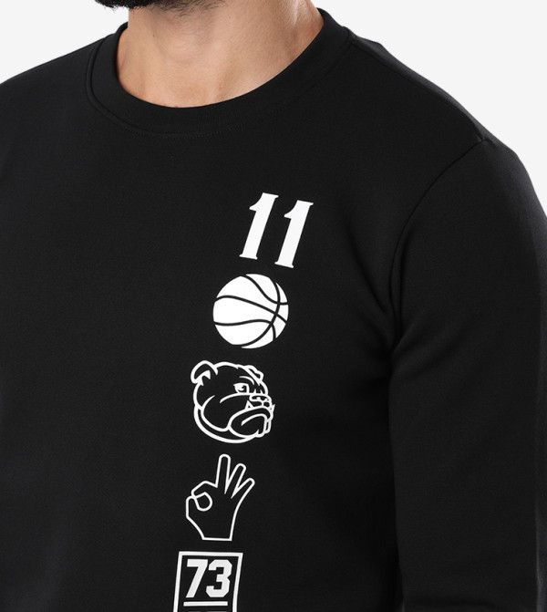 Anta  - Black Sweatshirts