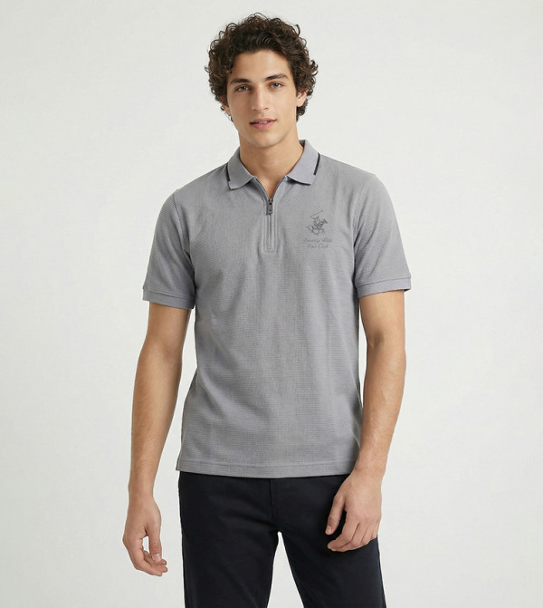 بيفرلي هيلز بولو كلوب بيفرلي هيلز بولو كلوب - رمادي قمصان بولو