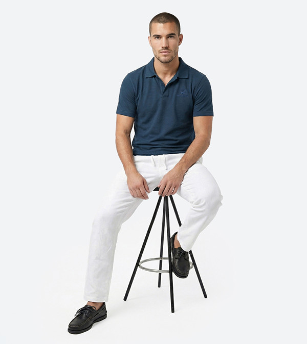 Beverly Hills Polo Club Polo T-Shirts - Blue Polo T-shirts
