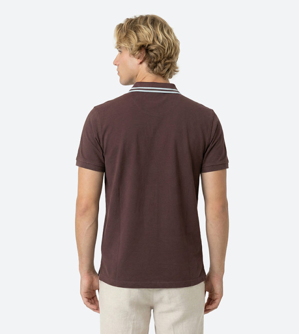 بيفرلي هيلز بولو كلوب  ملابس - بني  قمصان بولو