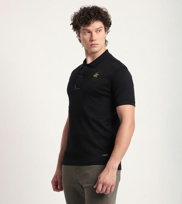 Beverly Hills Polo Club  - Black Polo T-shirts